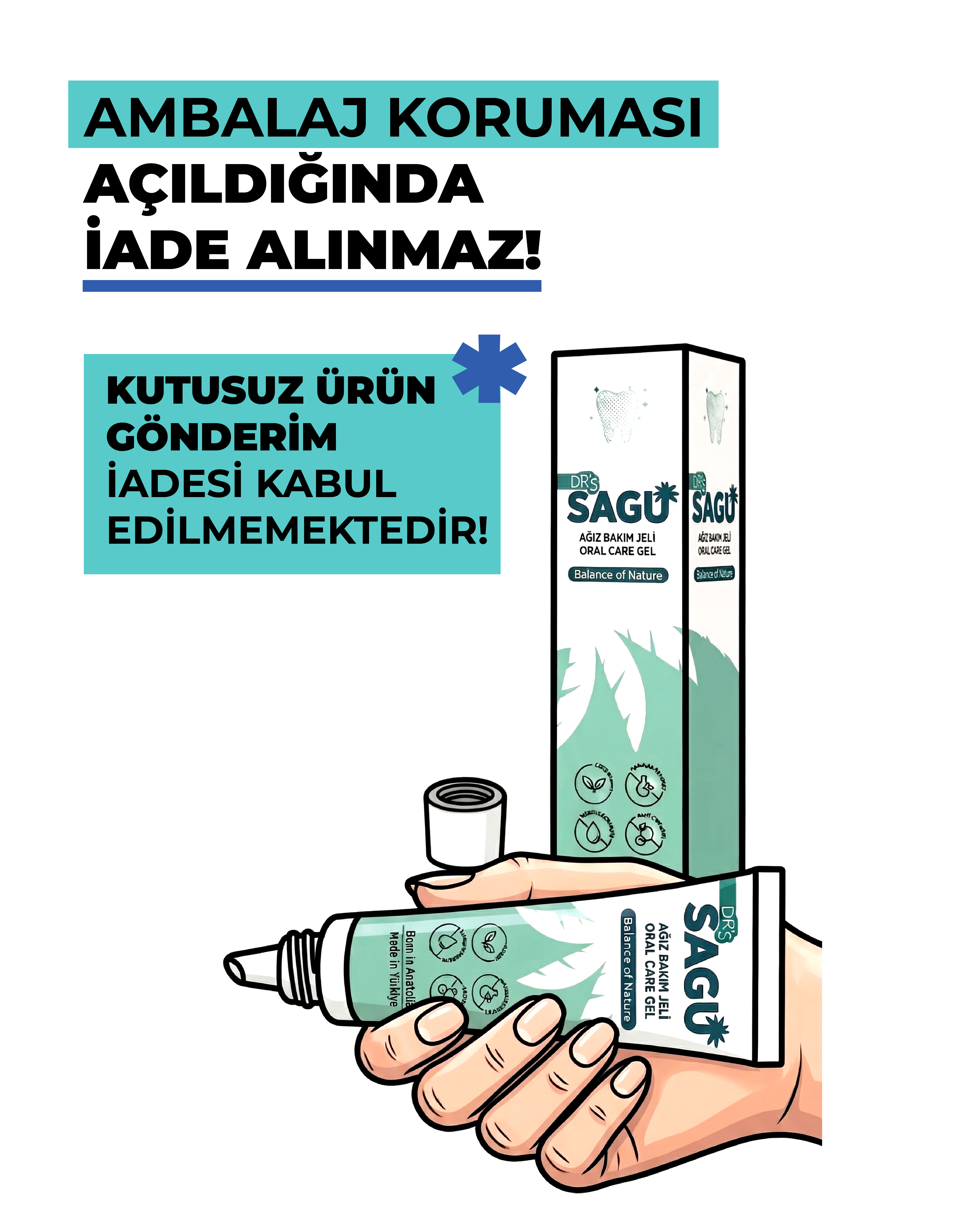 Dr's Sagu İade Politikası